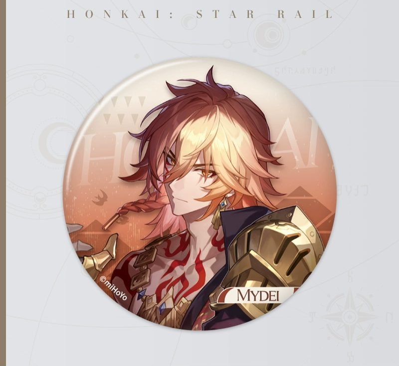 【Honkai: Star RailI】nterstellar Voyage Tinplate Badge Series Vol. 2
