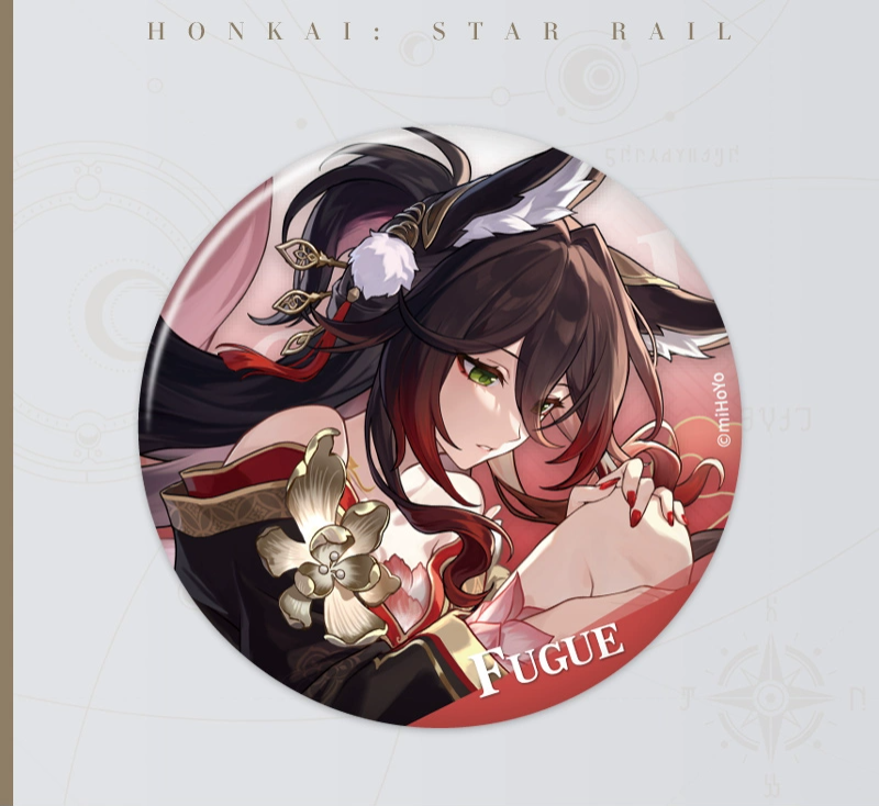【Honkai: Star RailI】nterstellar Voyage Tinplate Badge Series Vol. 2