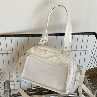 JK Uniform Campus Box Ita Bag | 3-Way Convertible School Shoulder Bag & Backpack