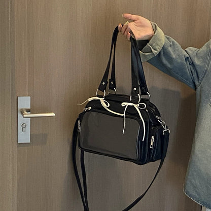 JK Uniform Campus Box Ita Bag | 3-Way Convertible School Shoulder Bag & Backpack