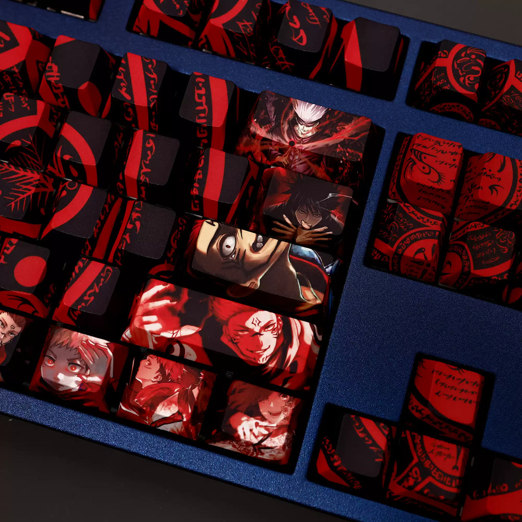 Jujutsu Kaisen Character Collage Anime Keycap Set