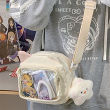 Kawaii Cat Ear Mini Ita Bag – Clear Phone Crossbody