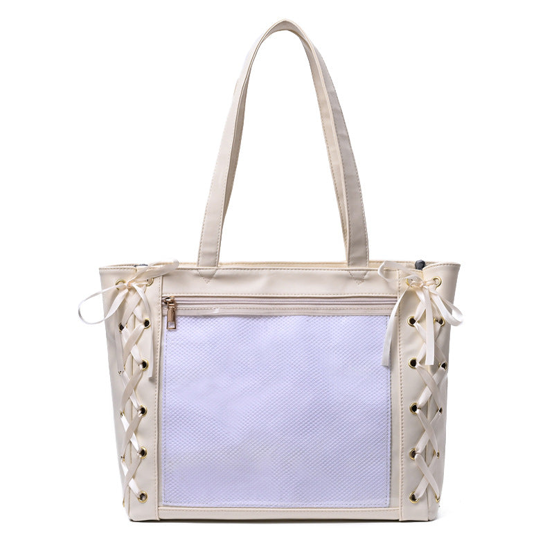 Kawaii Ribbon Lace Ita Tote Bag