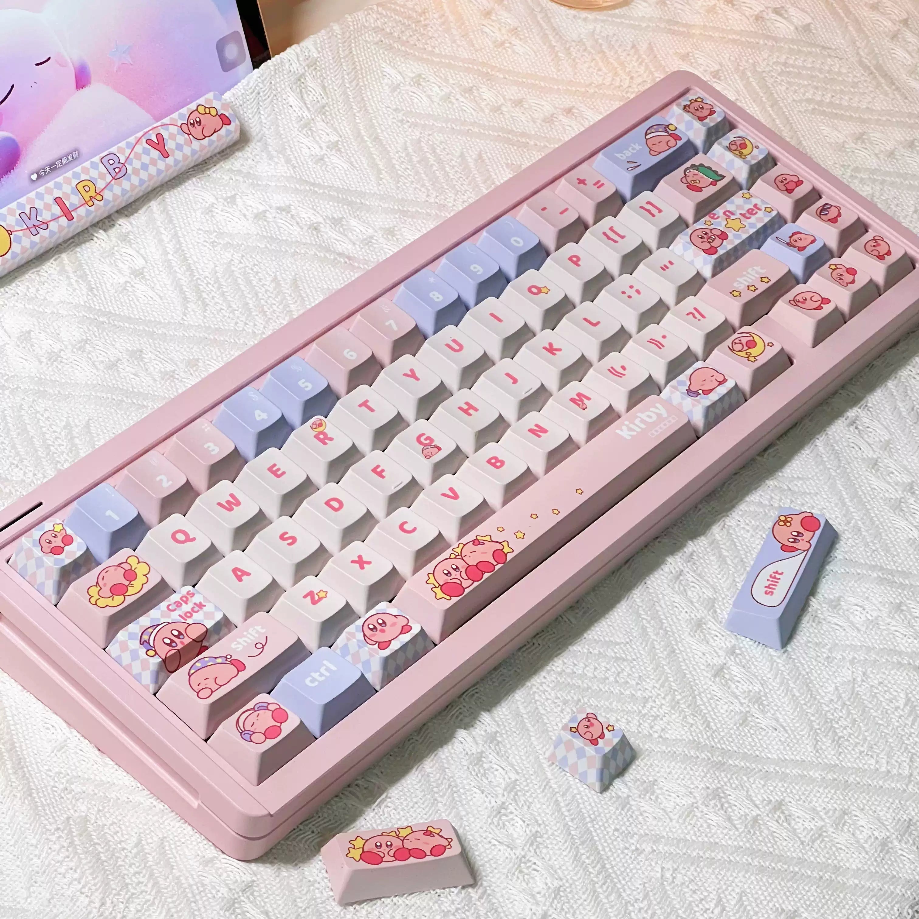 Kirby 132-Key Original Profile PBT Keycap Set