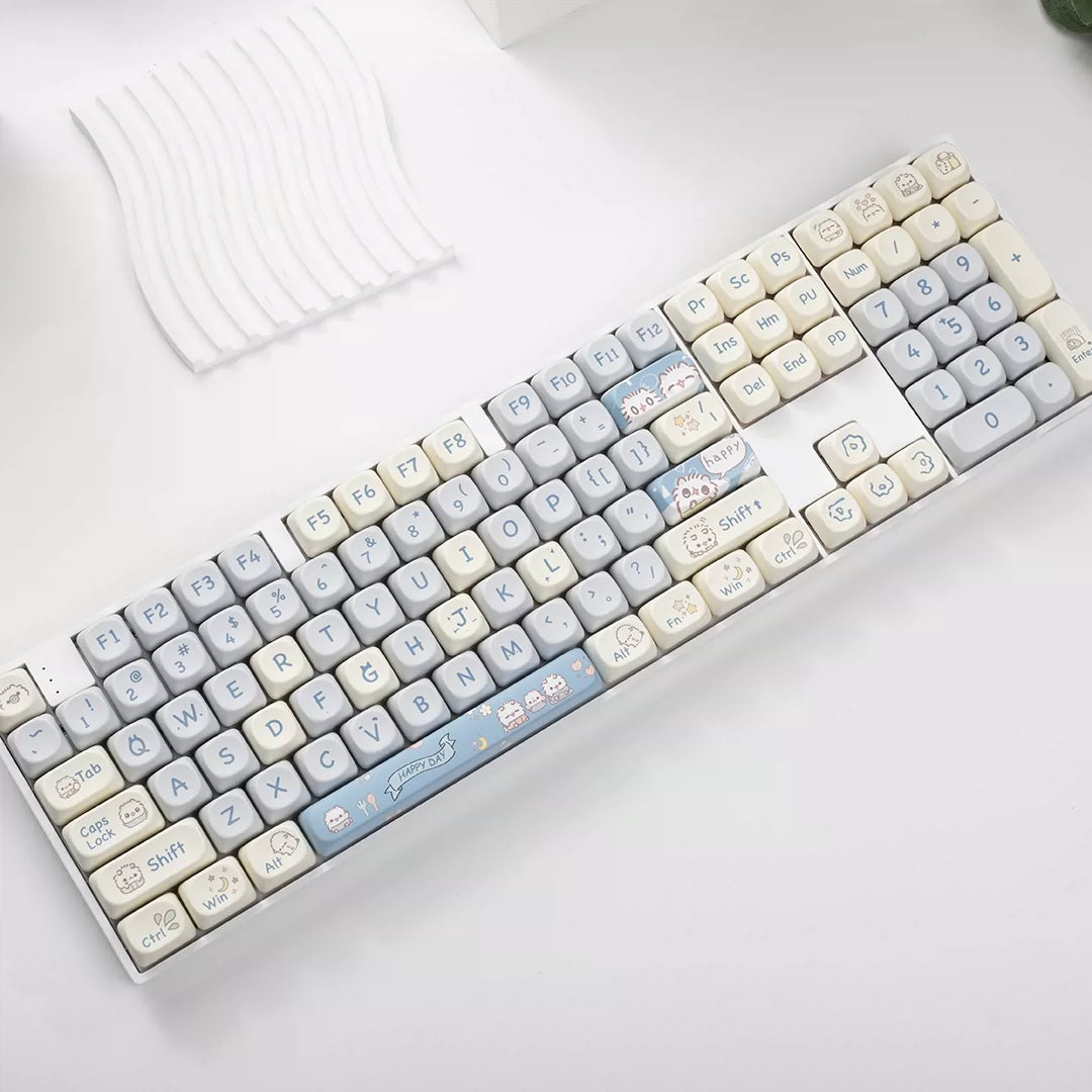 Kitty Cat 144-Key MOA Profile PBT Keycap Set