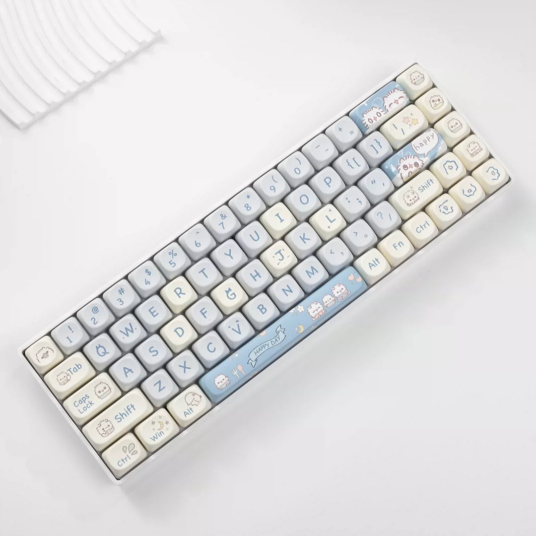 Kitty Cat 144-Key MOA Profile PBT Keycap Set