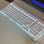 Kitty Ear Crystal Jelly MOA Profile Keycap Set
