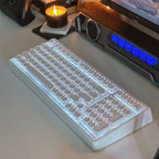 Kitty Ear Crystal Jelly MOA Profile Keycap Set