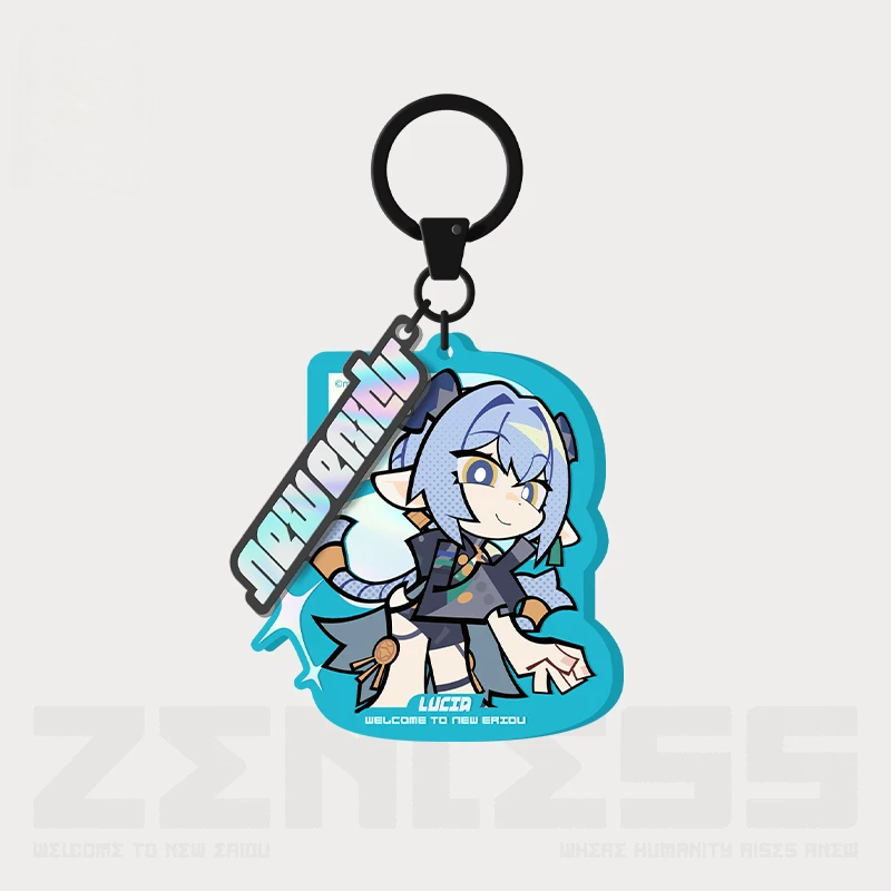 Lidu Series Chibi Acrylic Keychain - Ghost Story House