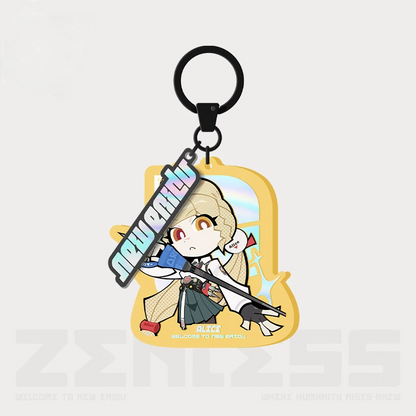 Lidu Series Chibi Acrylic Keychain - Ghost Story House