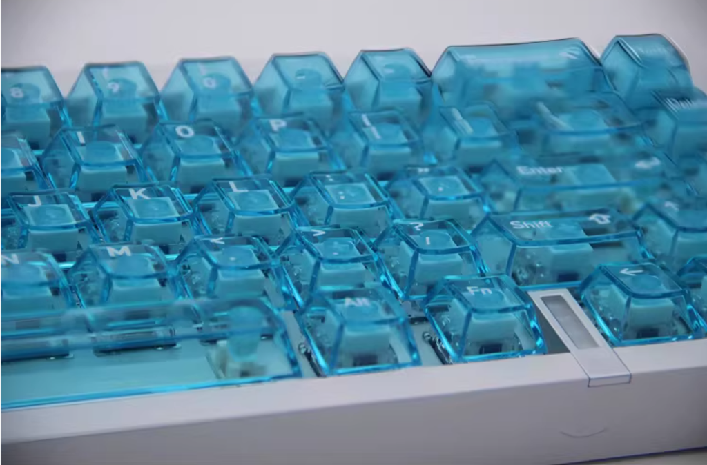 Lilac Gradient 150-Key Translucent PC Keycap Set