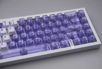 Lilac Gradient 150-Key Translucent PC Keycap Set