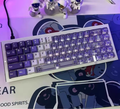 Lilac Gradient 150-Key Translucent PC Keycap Set
