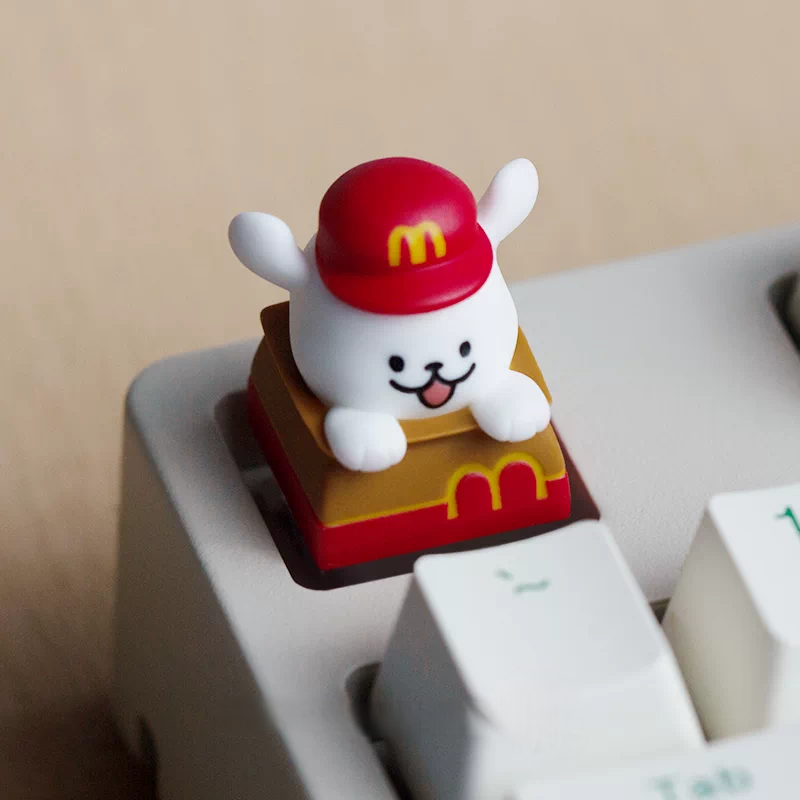 Line Puppy “Swim Ring” Resin Artisan ESC Keycap (Translucent)