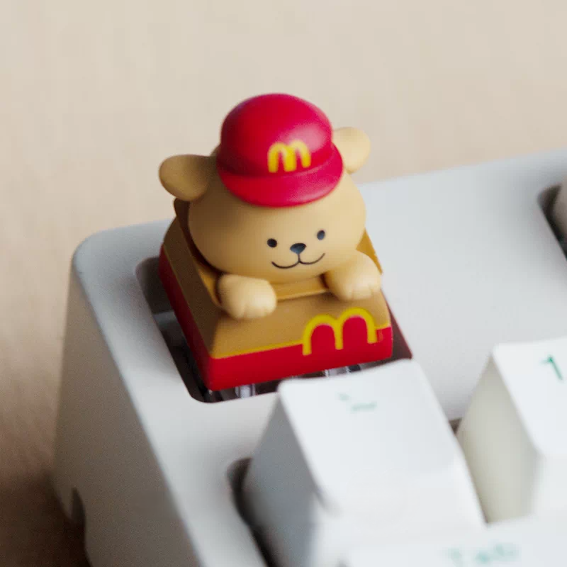 Line Puppy “Swim Ring” Resin Artisan ESC Keycap (Translucent)