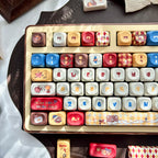 Little Bear Diary PBT Keycap Set – 118 Keys