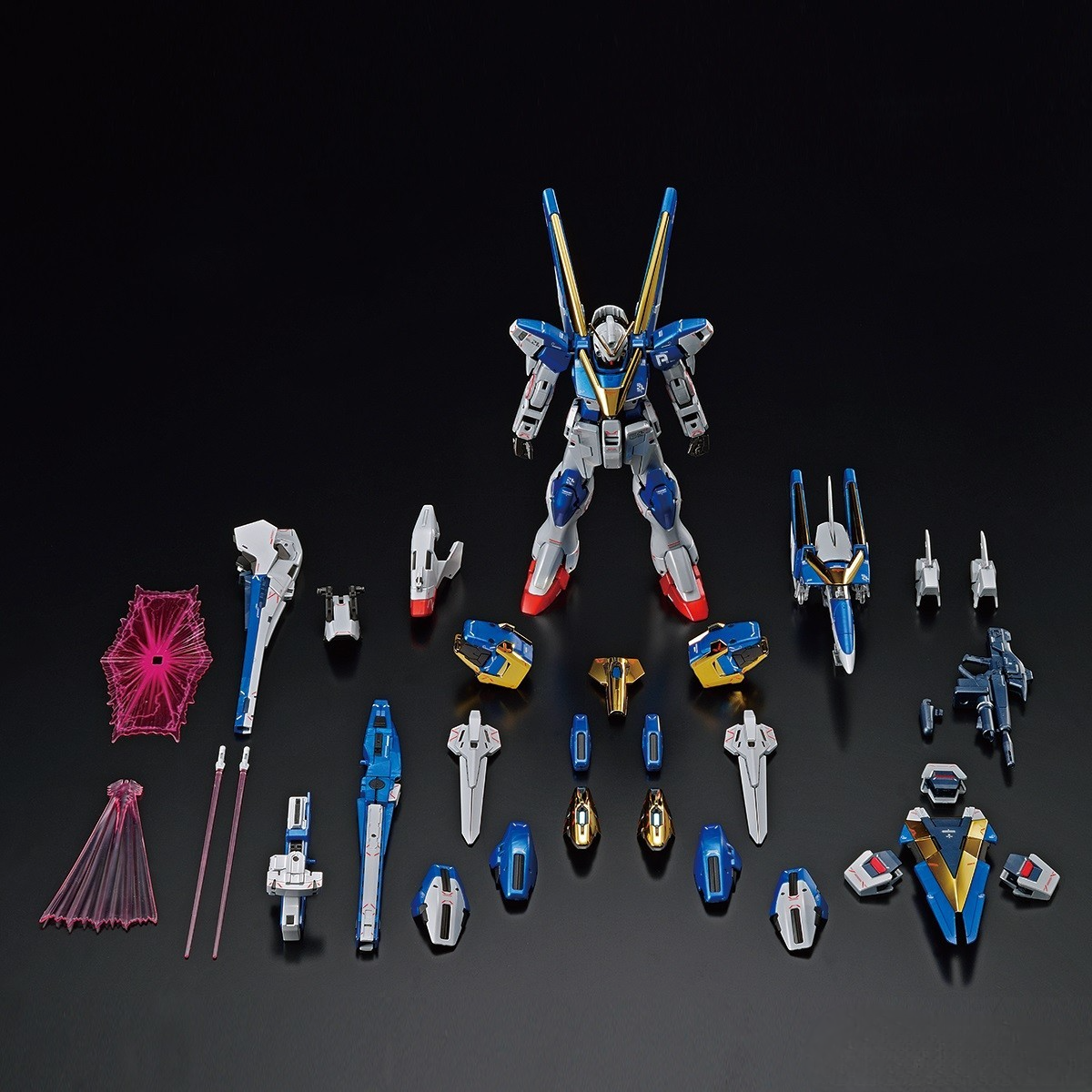 MG 1/100 – THE GUNDAM BASE LIMITED – Victory Two Assault-Buster Gundam Ver.Ka (Titanium Finish)