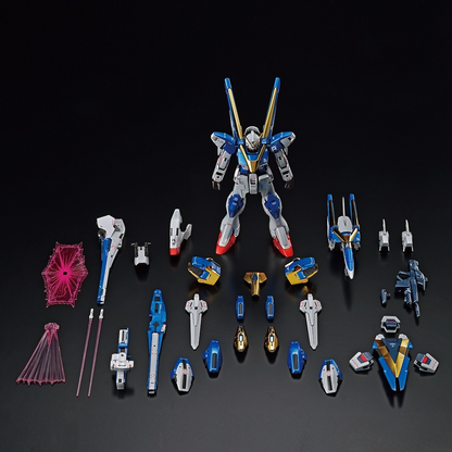 MG 1/100 – THE GUNDAM BASE LIMITED – Victory Two Assault-Buster Gundam Ver.Ka (Titanium Finish)