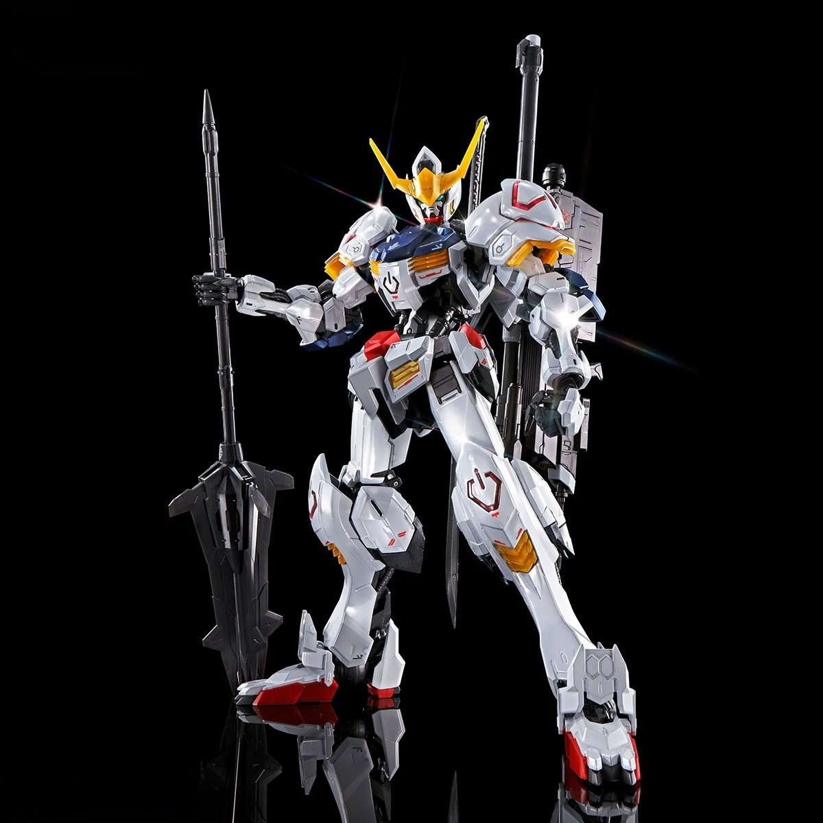 MG 1/100 – The Gundam Base Limited – Gundam Barbatos (Titanium Finish)