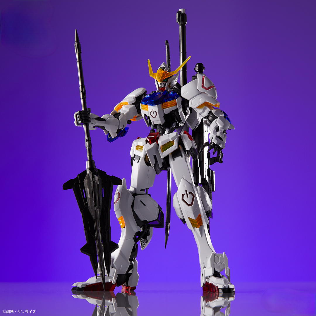 MG 1/100 – Ichiban Kuji Prize B – Gundam Barbatos (solid clear)