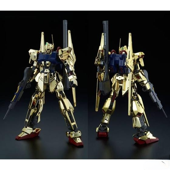 MG 1/100 – Premium Bandai Exclusive – Hyaku-Shiki RC (Electroplated Gold Finish)