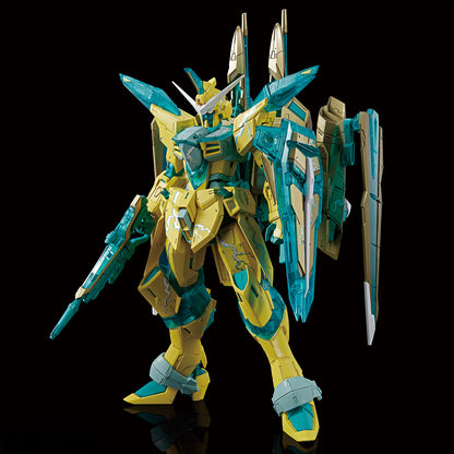 MG 1/100 – Gundam Base Limited – Justice Gundam (cross contrast clear green)