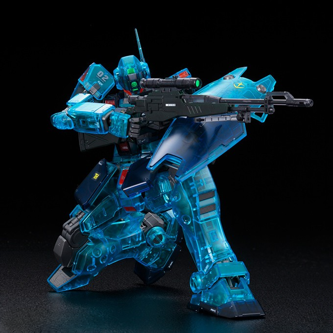 MG 1/100 – Limited Item – RGM-79SP GM Sniper II (clear color)