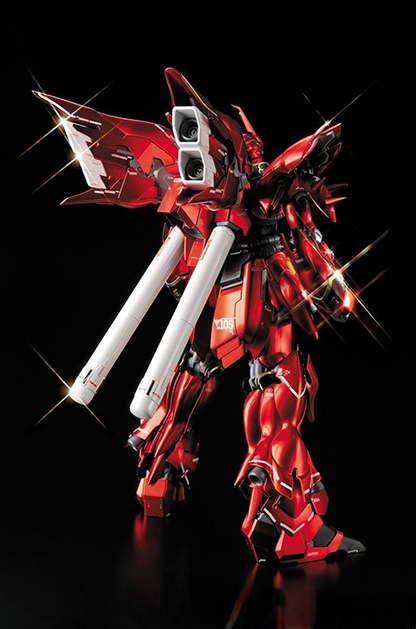 MG 1/100 – MSN-06S Sinanju Ver.Ka (Titanium Finish)