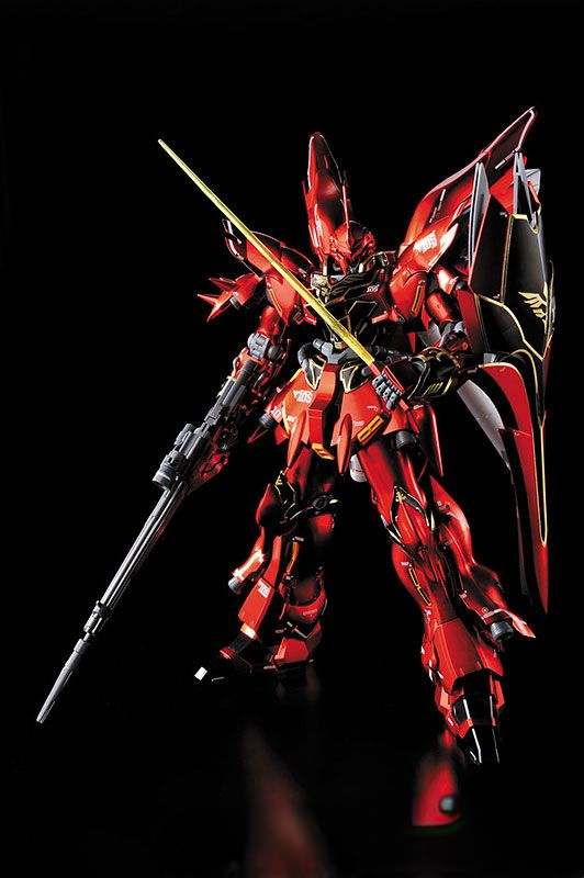 MG 1/100 – MSN-06S Sinanju Ver.Ka (Titanium Finish)