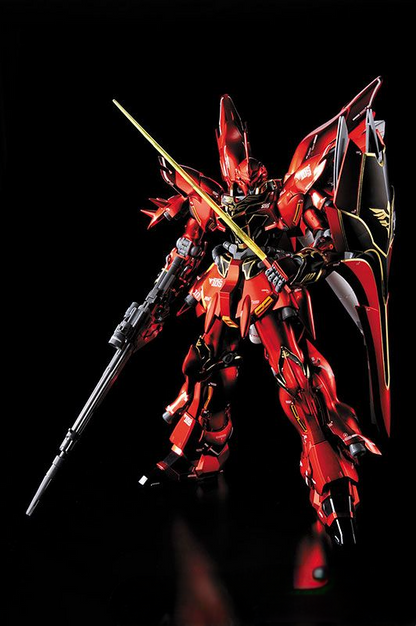 MG 1/100 – MSN-06S Sinanju Ver.Ka (Titanium Finish)