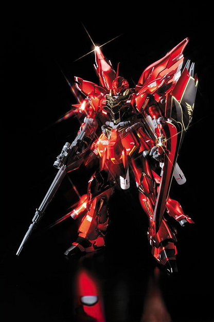 MG 1/100 – MSN-06S Sinanju Ver.Ka (Titanium Finish)