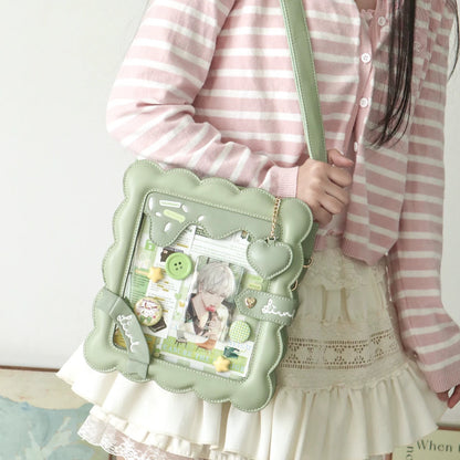 Mint Biscuit Ita Bag – Kawaii 2-Way Doll Display Backpack & Crossbody