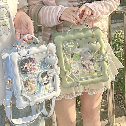 Mint Biscuit Ita Bag – Kawaii 2-Way Doll Display Backpack & Crossbody