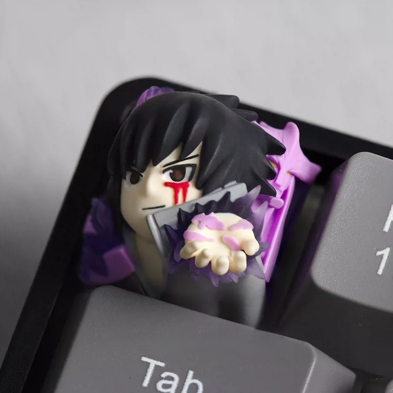 Naruto Sasuke Uchiha Resin Artisan Keycap – ESC Key