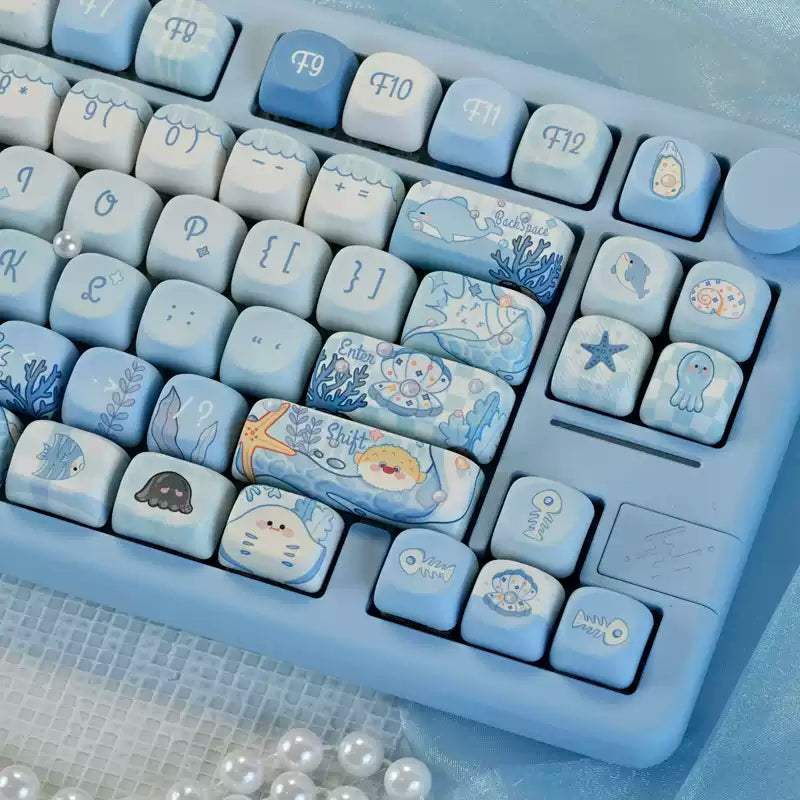 Ocean World MOA Profile Dye-Sub Keycap Set
