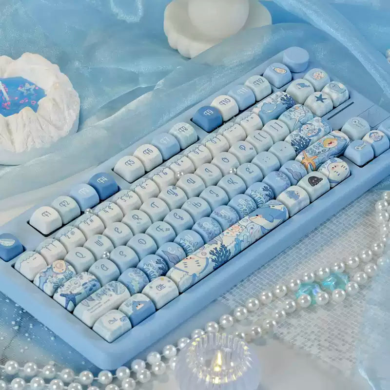 Ocean World MOA Profile Dye-Sub Keycap Set