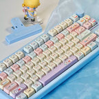 Peekaboo Cat 128-Key MOA Profile PBT Keycap Set