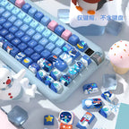Penguin Winter MDA PBT Keycap Set – 138 Keys