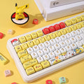 Pikachu 125-Key MOA Profile PBT Keycap Set