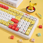 Pikachu 125-Key MOA Profile PBT Keycap Set