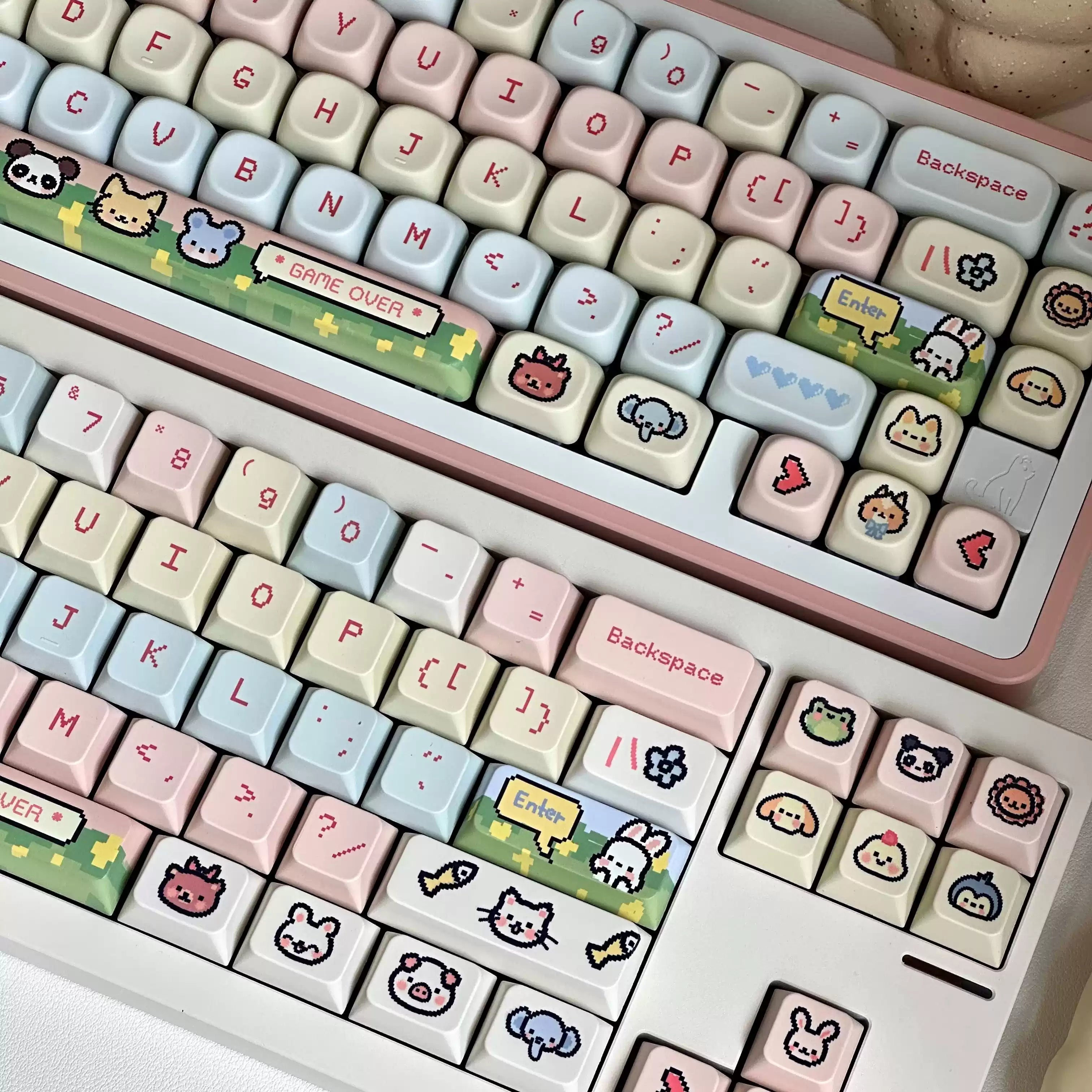 Pixel Park 118-Key OEM Profile Keycap Set