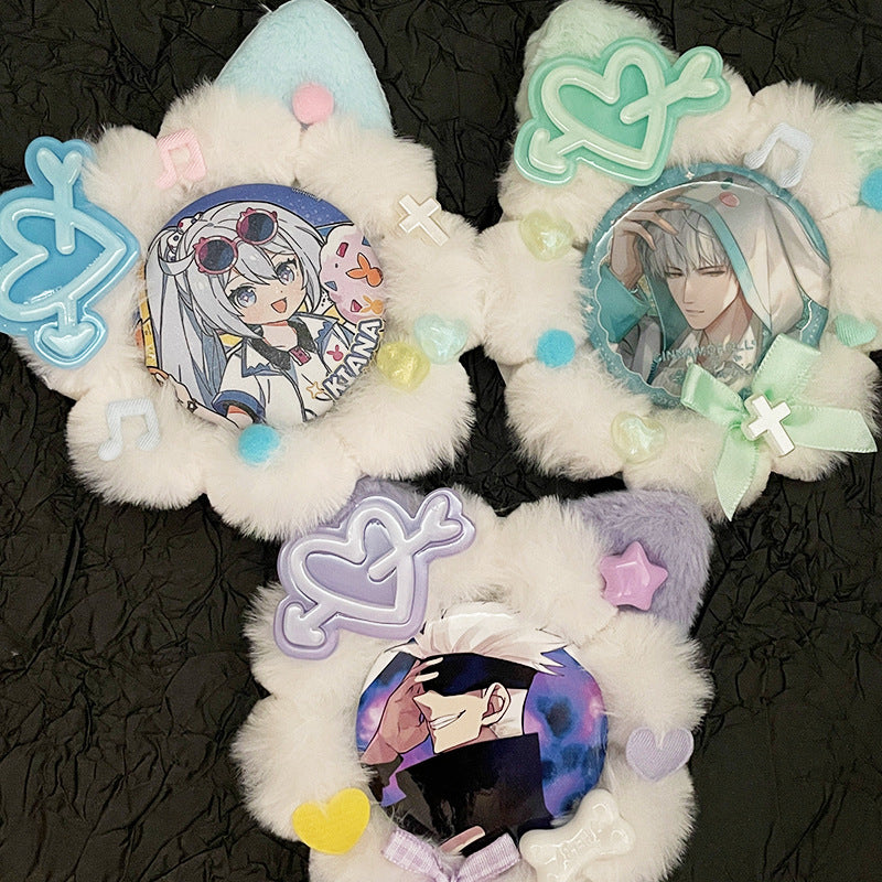 Plush Badge Base for Ita Bags (55–75mm)