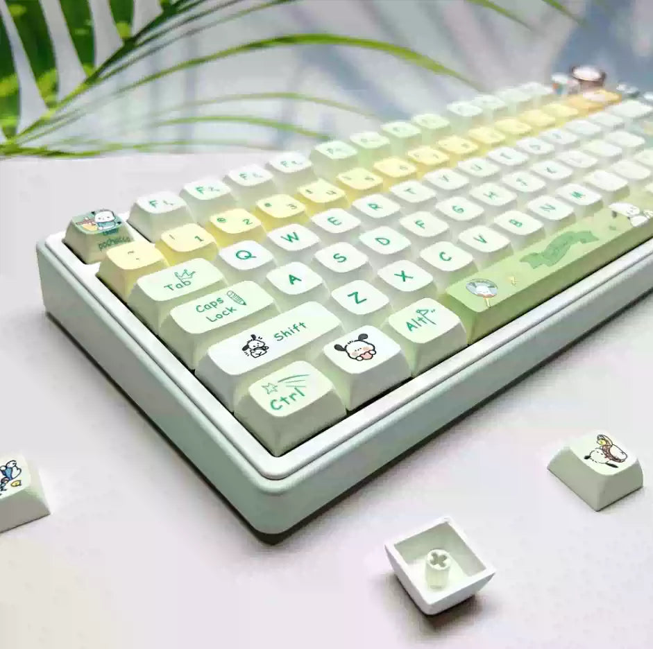 Pochacco MOA Profile PBT Keycap Set