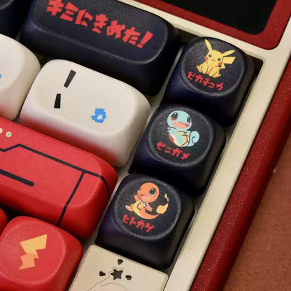 Pokémon 130-Key Original Profile PBT Keycap Set