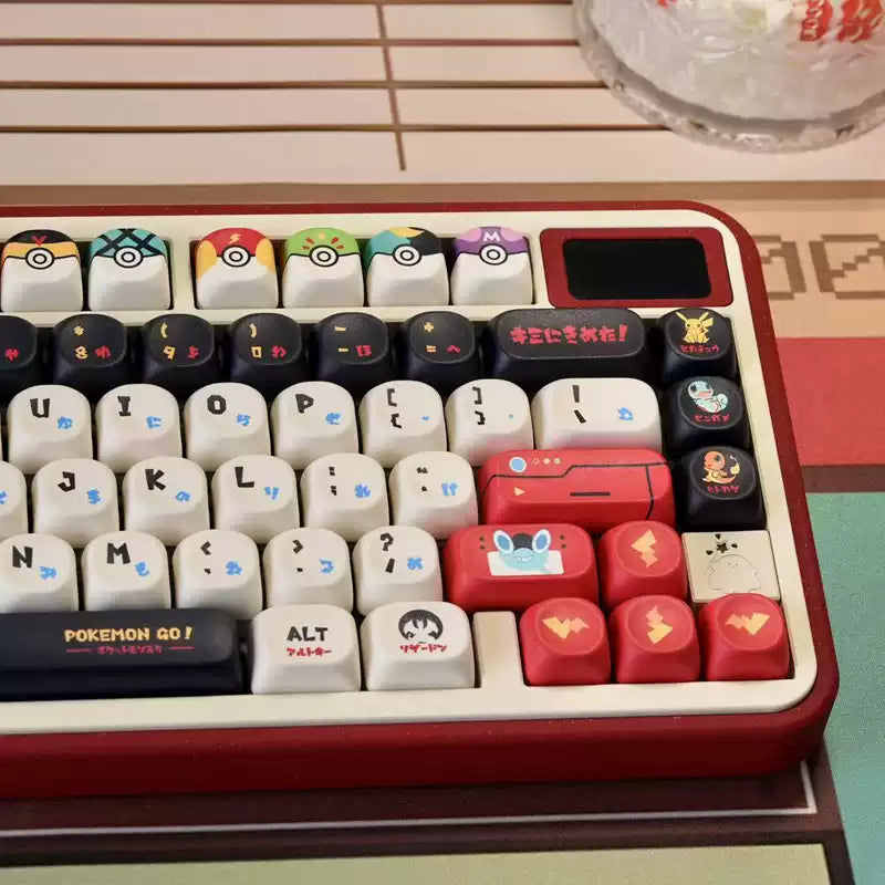 Pokémon 130-Key Original Profile PBT Keycap Set