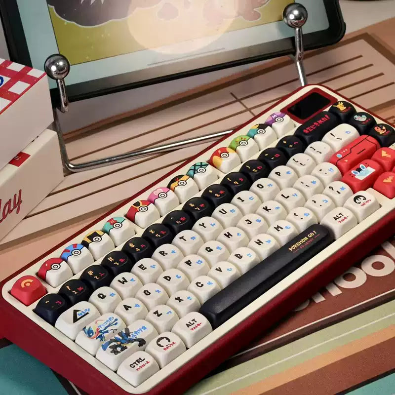 Pokémon 130-Key Original Profile PBT Keycap Set