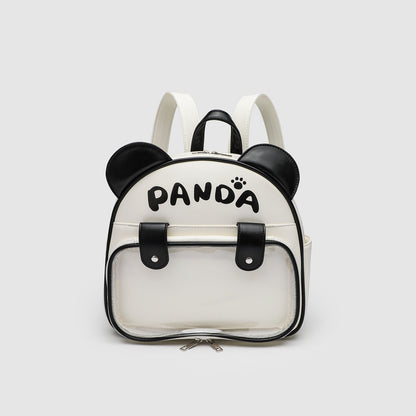 Puppy Ears Ita Backpack | Cute Animal School Bag with Large Pin Display Window