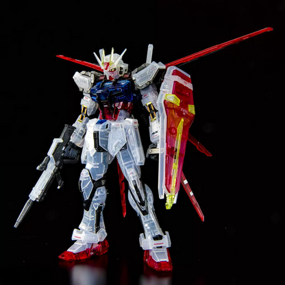 RG 1/144 – THE GUNDAM BASE LIMITED – Aile Strike Gundam  (Clear Color)