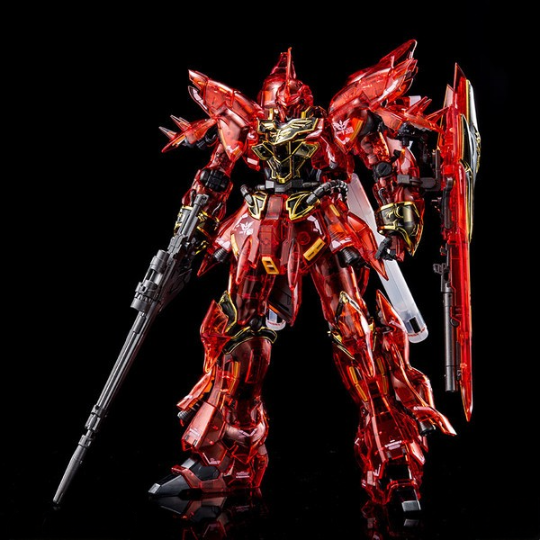 RG 1/144 – Limited Item – MSN-06S Sinanju (clear color)