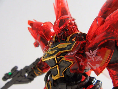 RG 1/144 – Limited Item – MSN-06S Sinanju (clear color)
